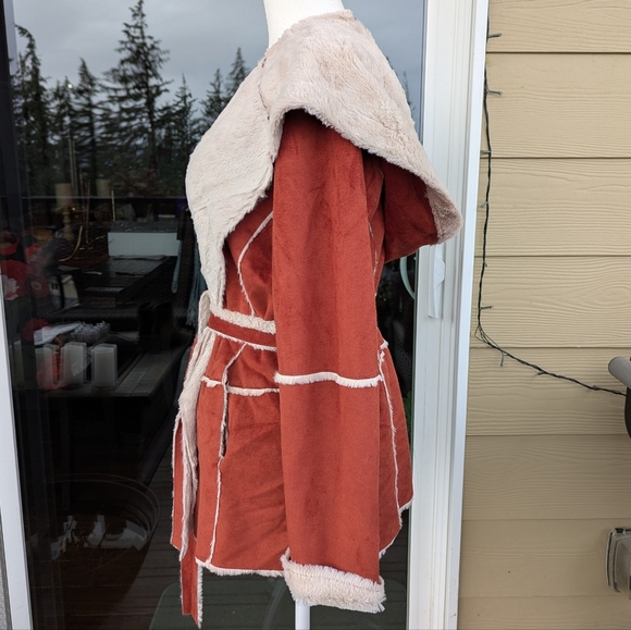 Fur wrap cardigan - Picture 4 of 12